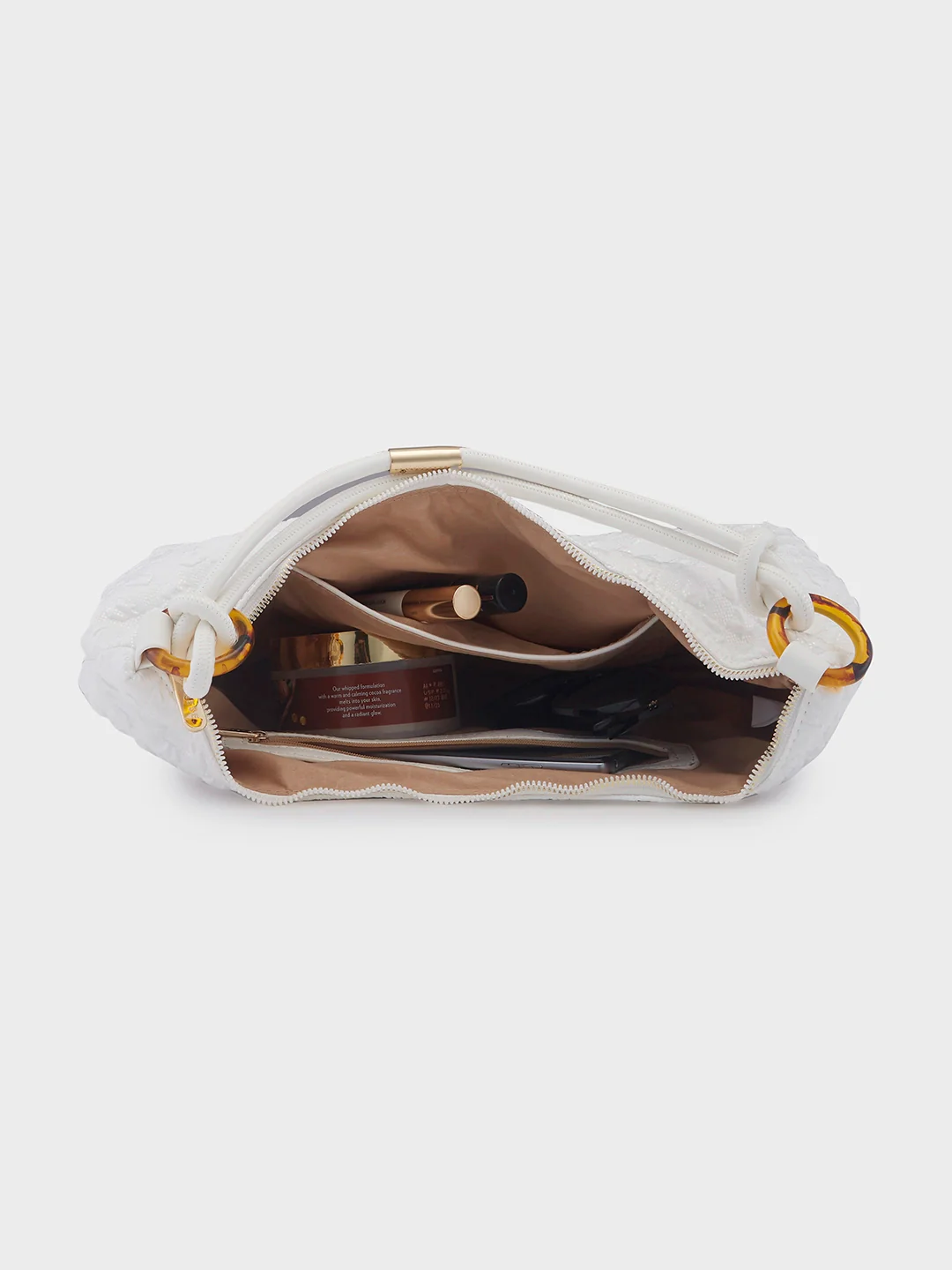 Caprese Josie Large White Hobo Bag - Image 9