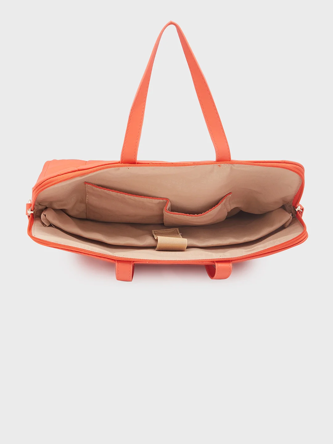 Caprese Julie Large Orange Laptop Bag - Image 10