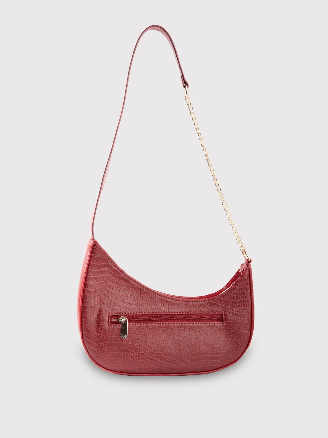 Caprese July Medium Bordeaux Sling Bag - Image 4