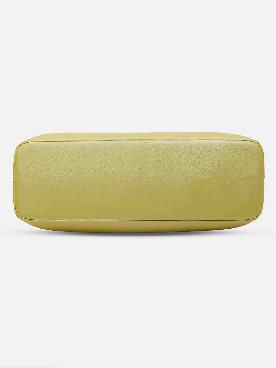 Caprese Juno Metallic Medium Lime Satchel Bag - Image 7