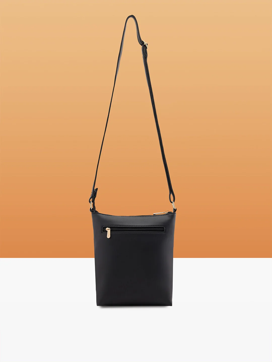 Caprese Juno Small Black Sling Bag - Image 4