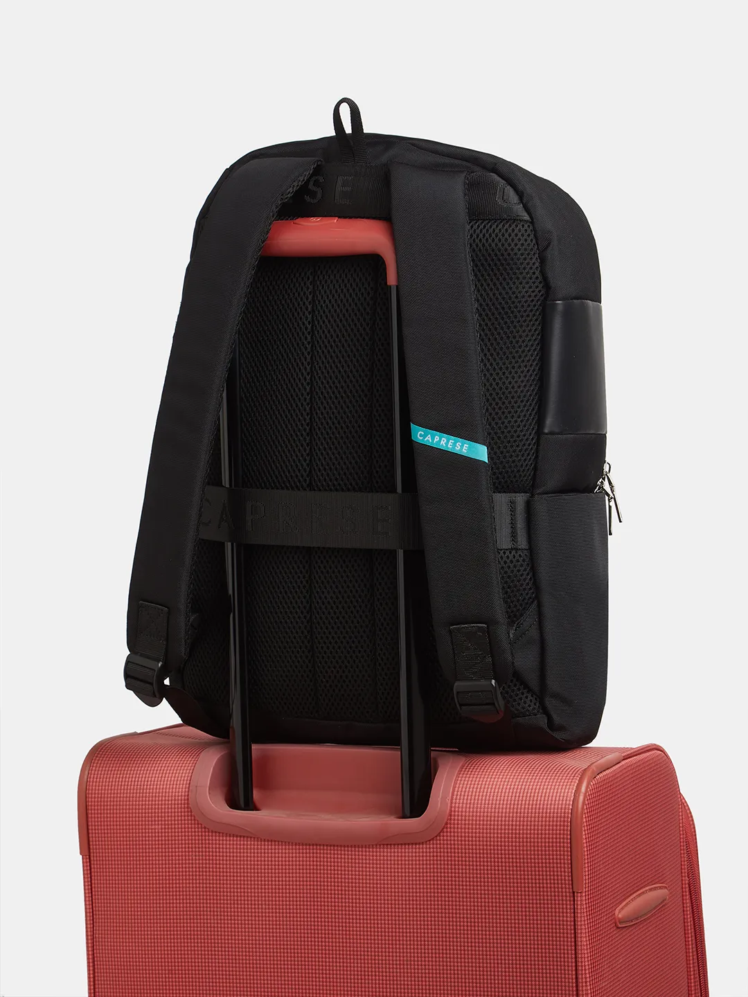 Caprese Jupiter Large Black Laptop Backpack - Image 10