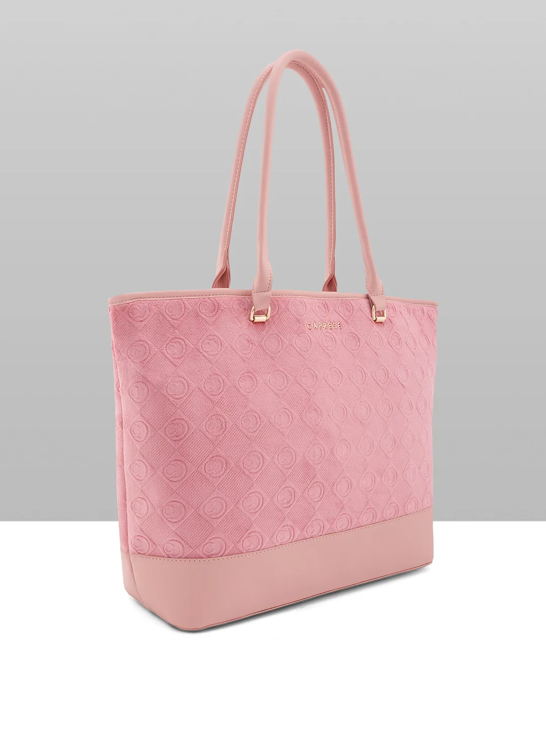 Caprese Katherine Large Pink Sorbet Laptop Tote Bag - Image 11