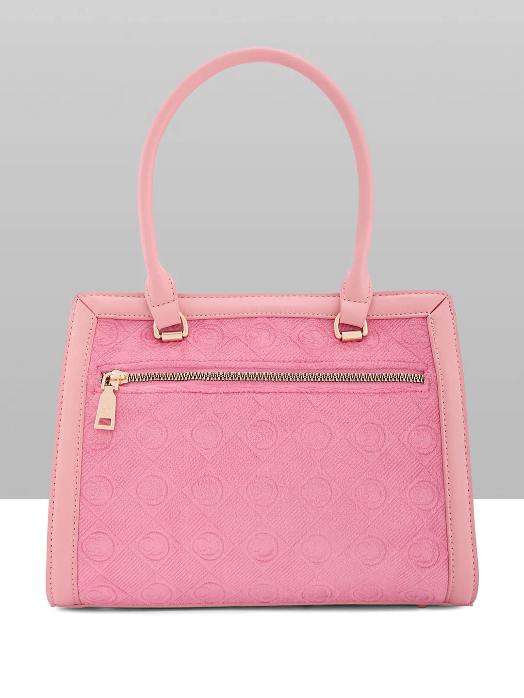 Caprese Katherine Medium Pink Sorbet Satchel Bag - Image 10