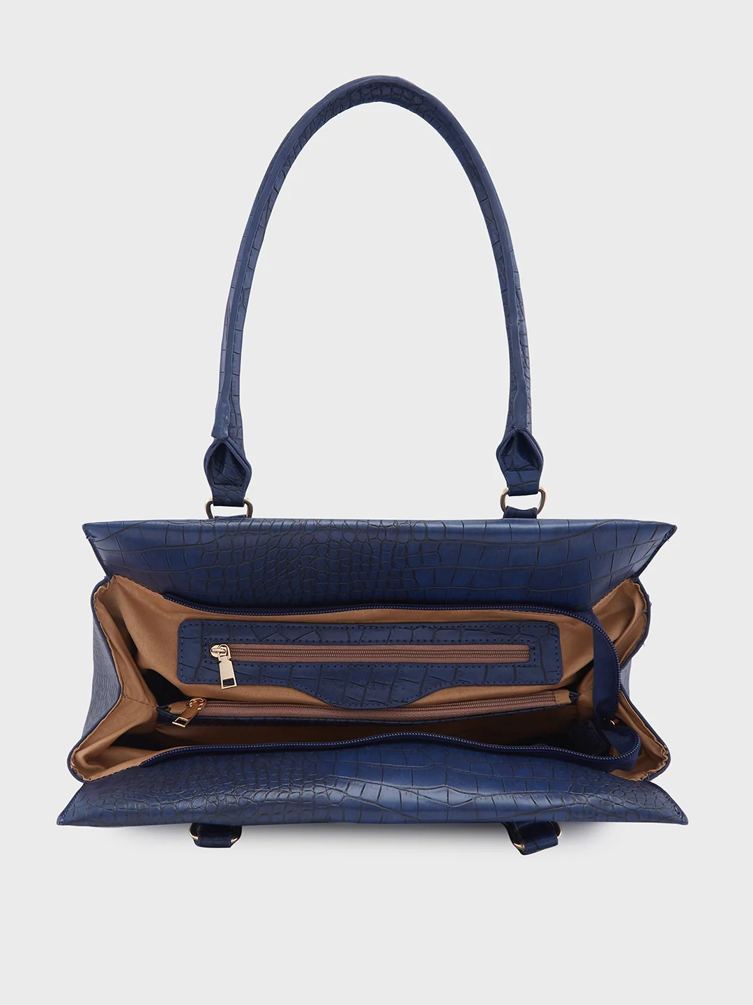 Caprese Kathey Medium Navy Tote Bag - Image 6