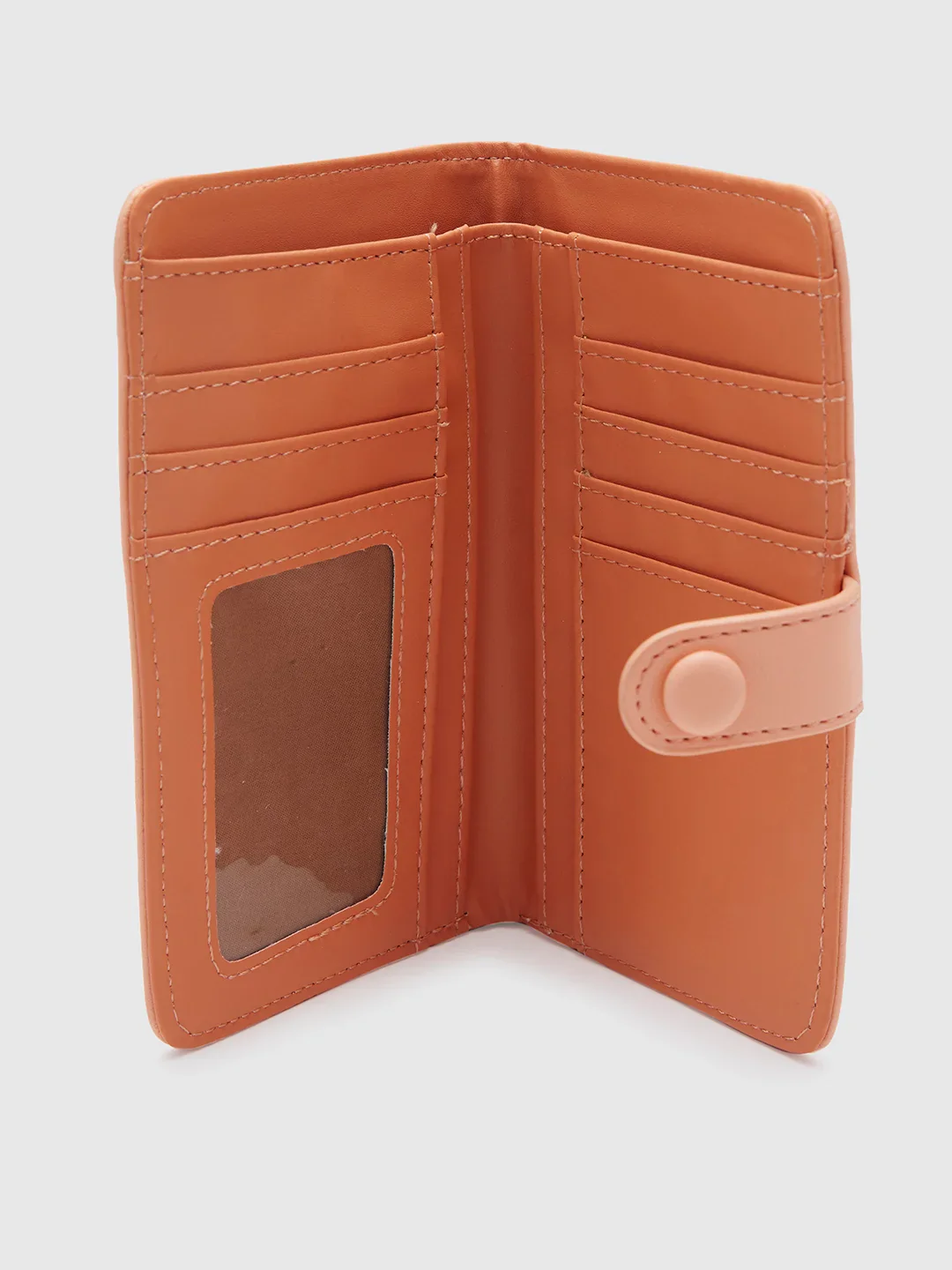 Caprese Keera Medium Salmon Wallet - Image 7