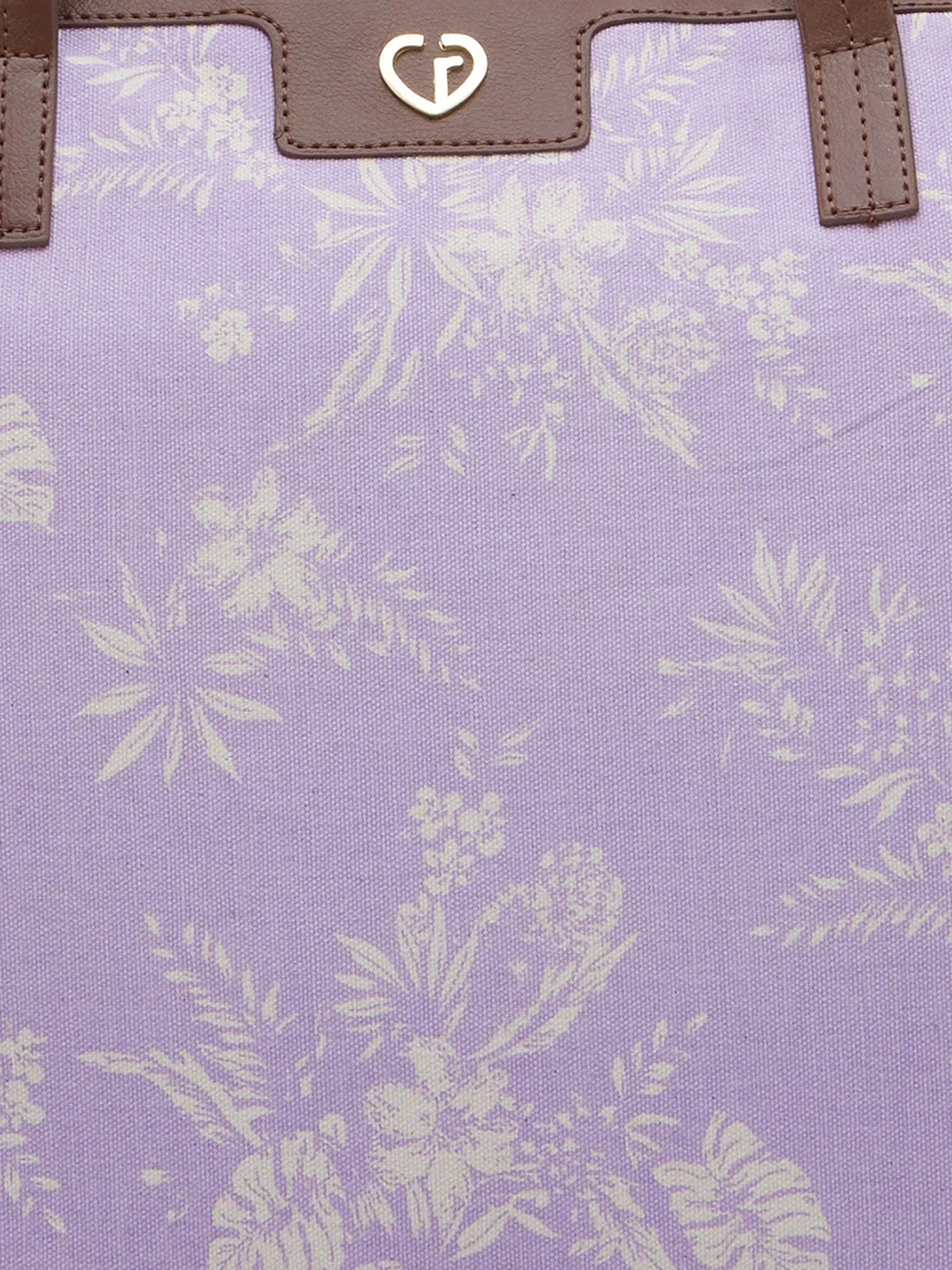 Caprese Kendall Large Lilac Laptop Tote Bag - Image 7