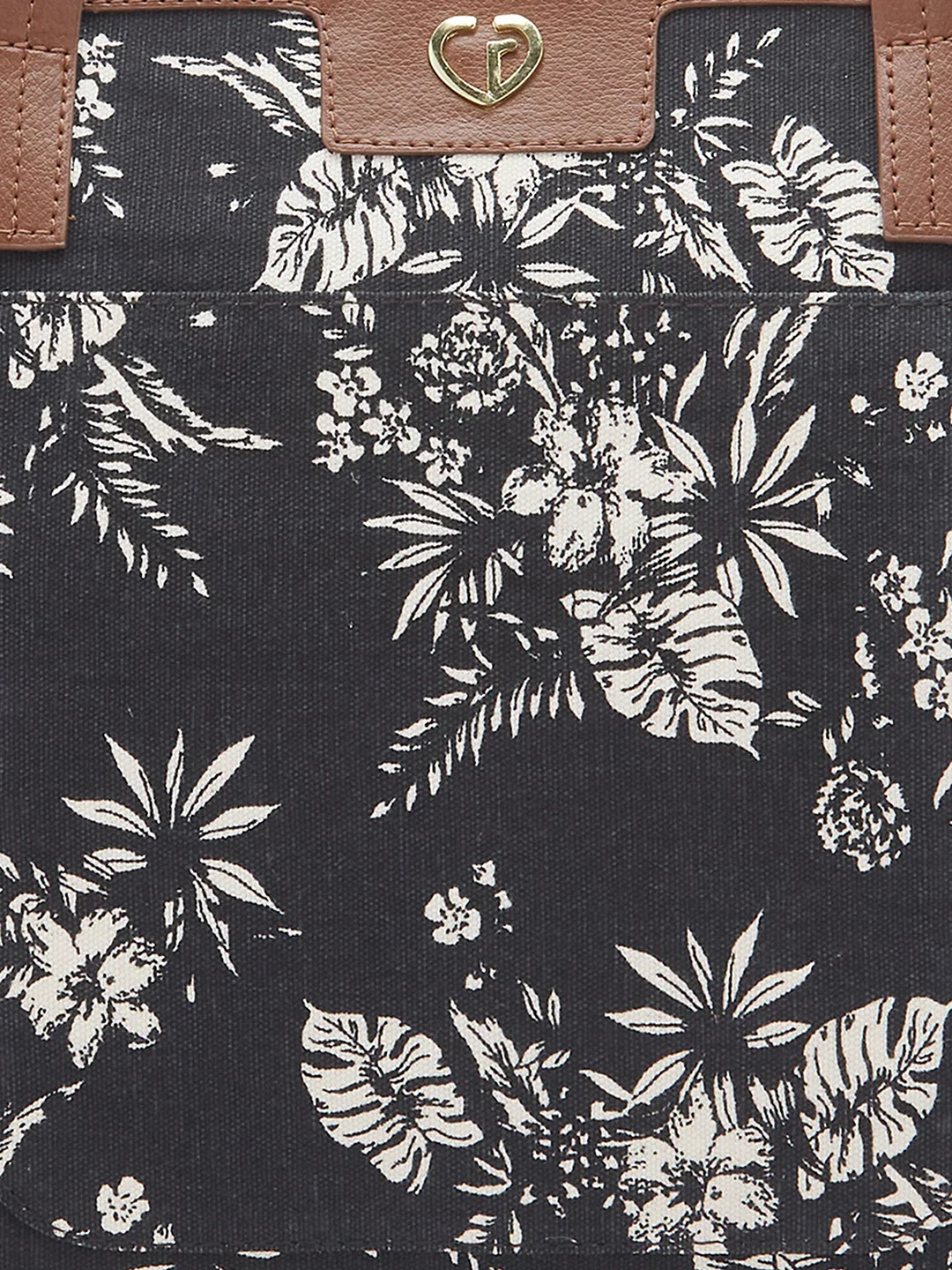 Caprese Kendall Large Black Tote Bag - Image 7