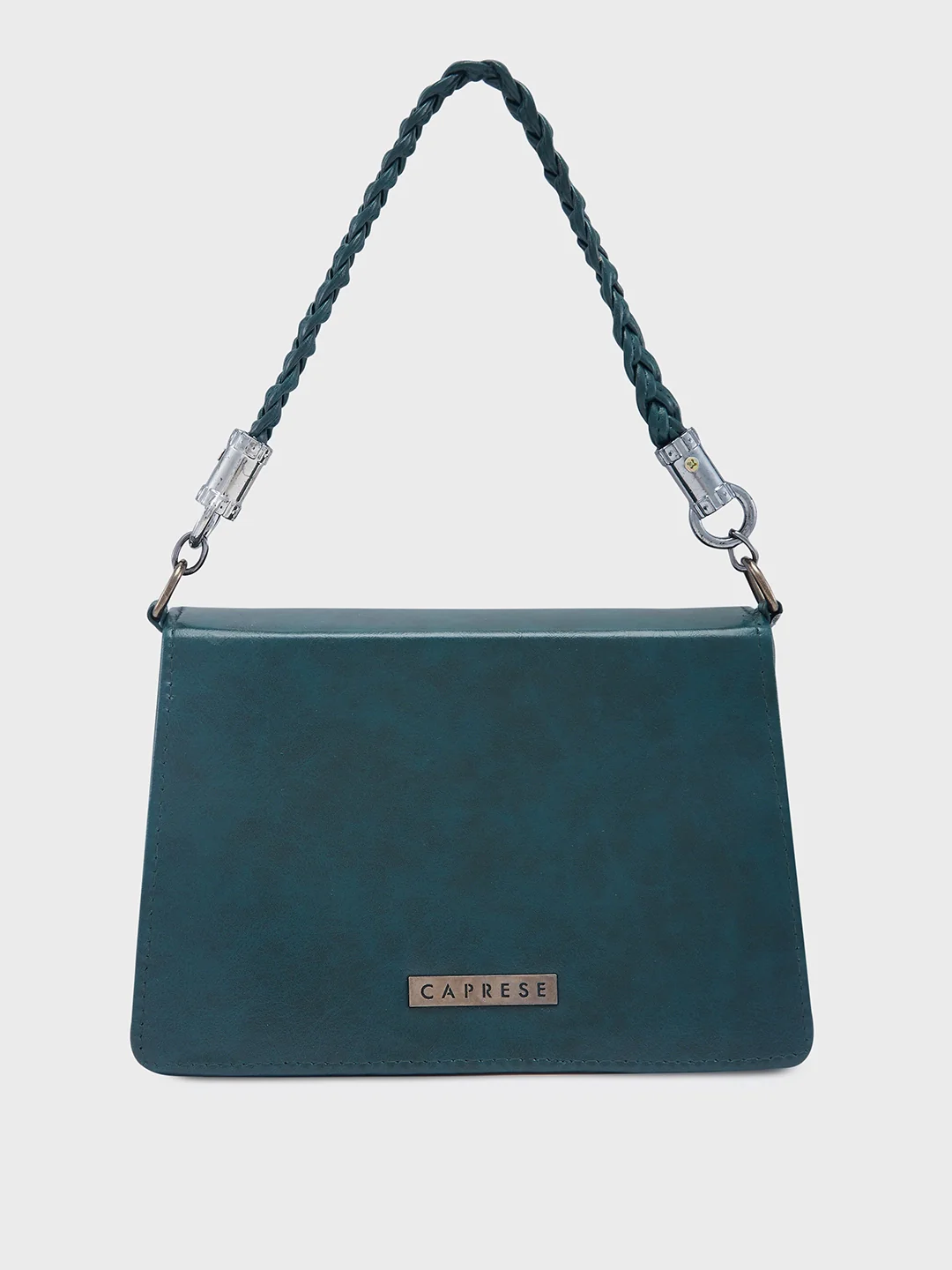 Caprese Kiko Medium Dark Green Sling Bag - Image 3