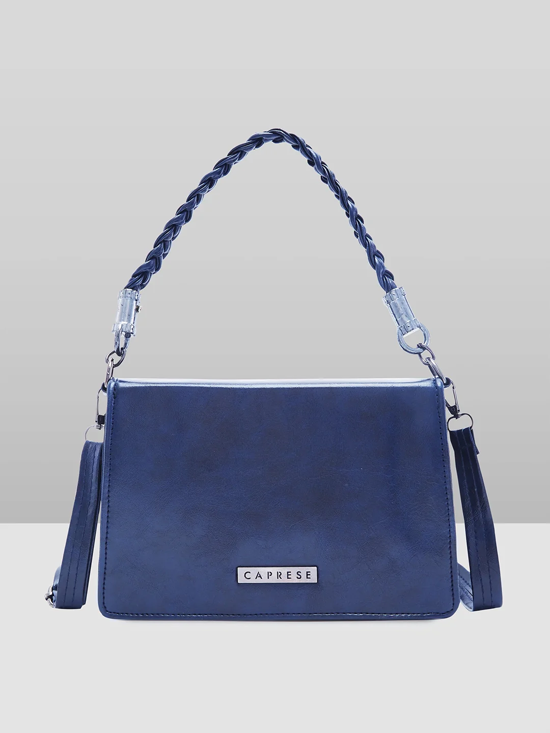 Caprese Kiko Medium Navy Sling Bag - Image 6