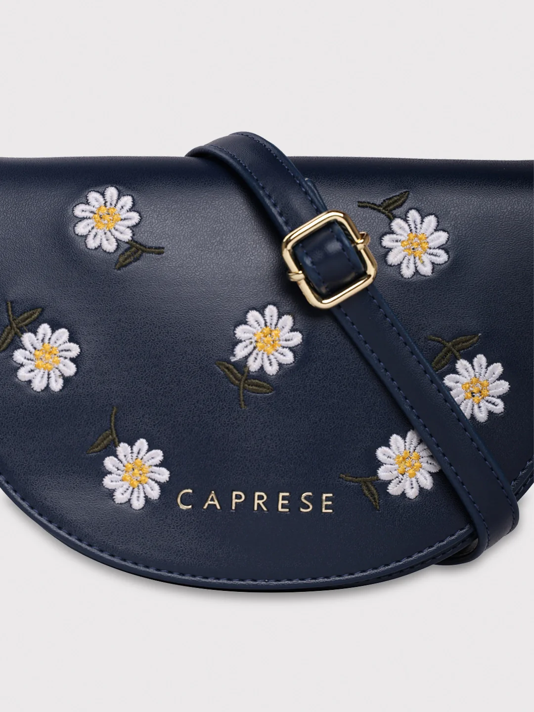 Caprese Kyle Medium Navy Sling Bag - Image 2