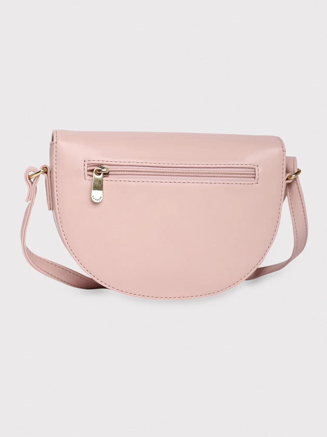 Caprese Kyle Medium Soft Pink Sling Bag - Image 4