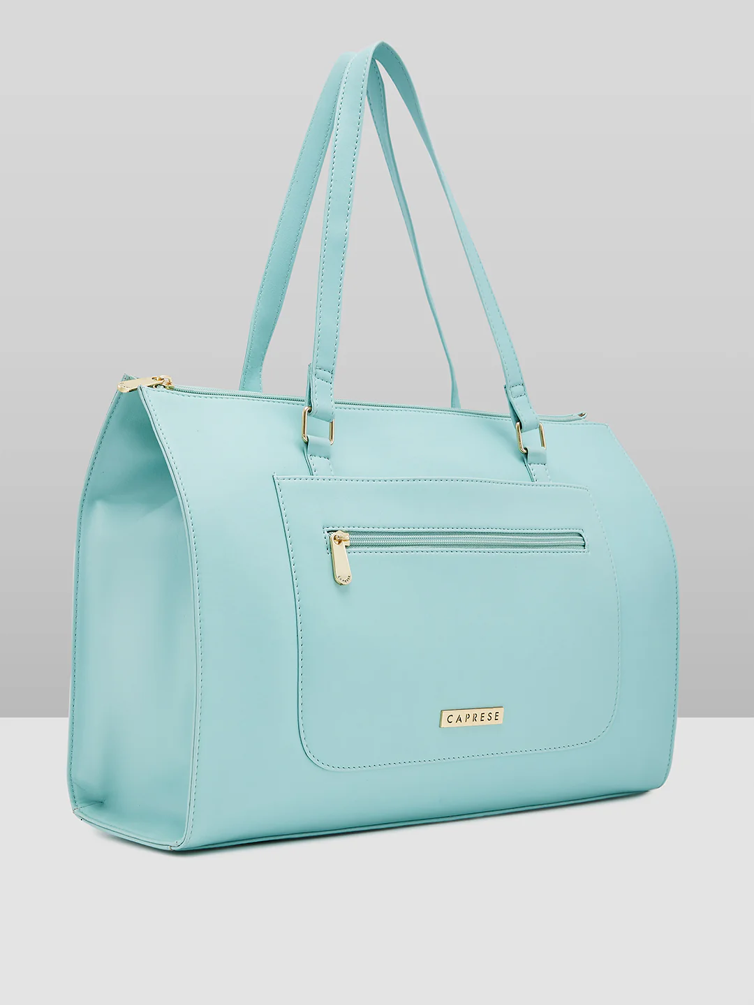 Caprese Lara Large Mint Laptop Tote Bag - Image 3