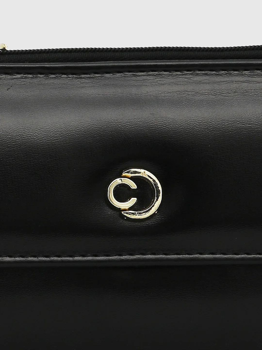 Caprese Leni Small Black Wallet - Image 10