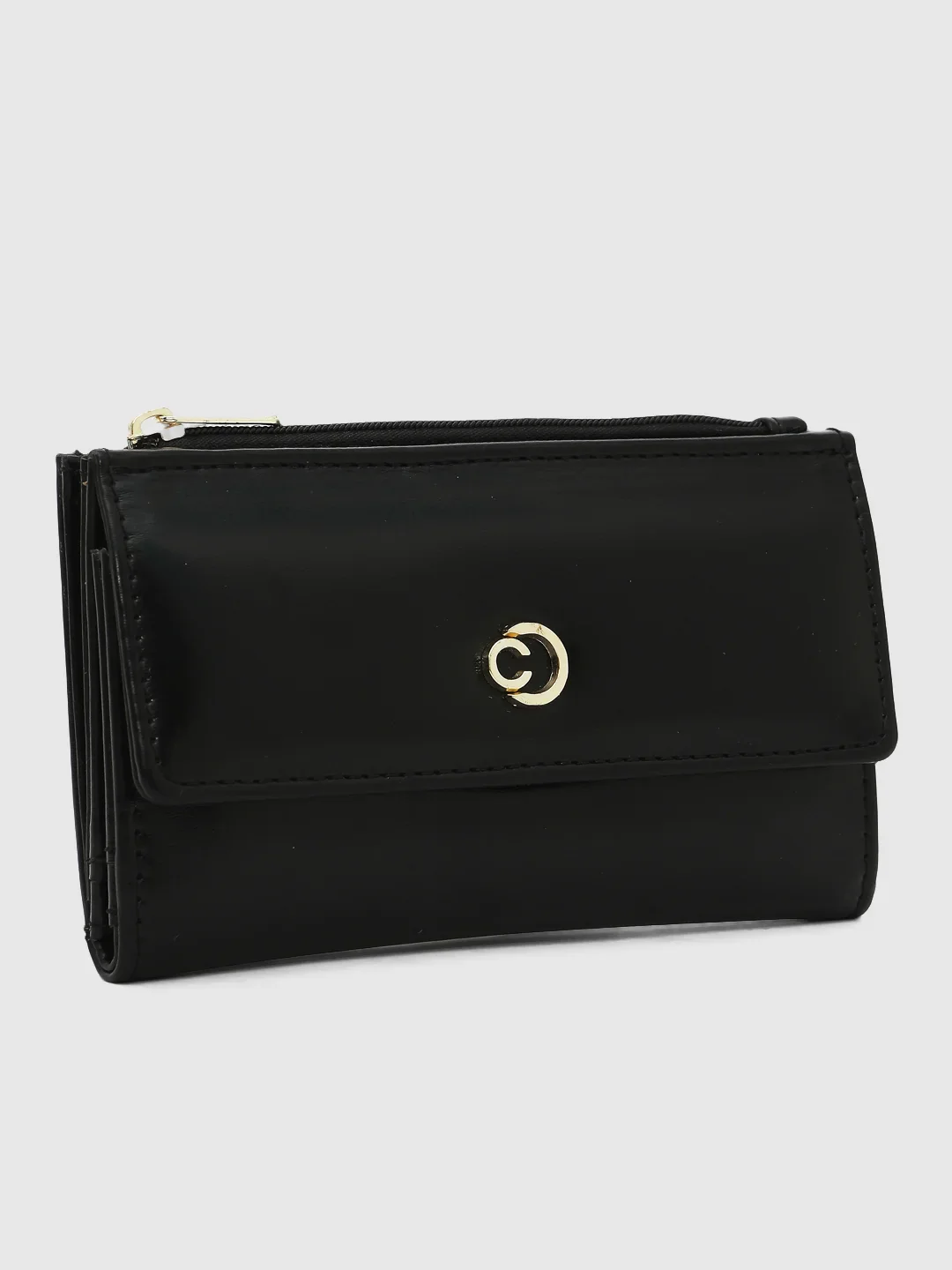Caprese Leni Small Black Wallet - Image 6