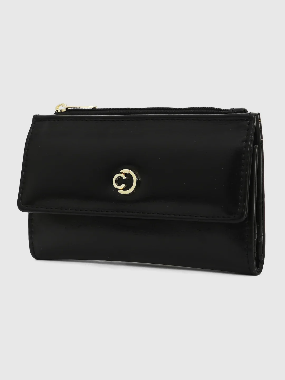 Caprese Leni Small Black Wallet - Image 7