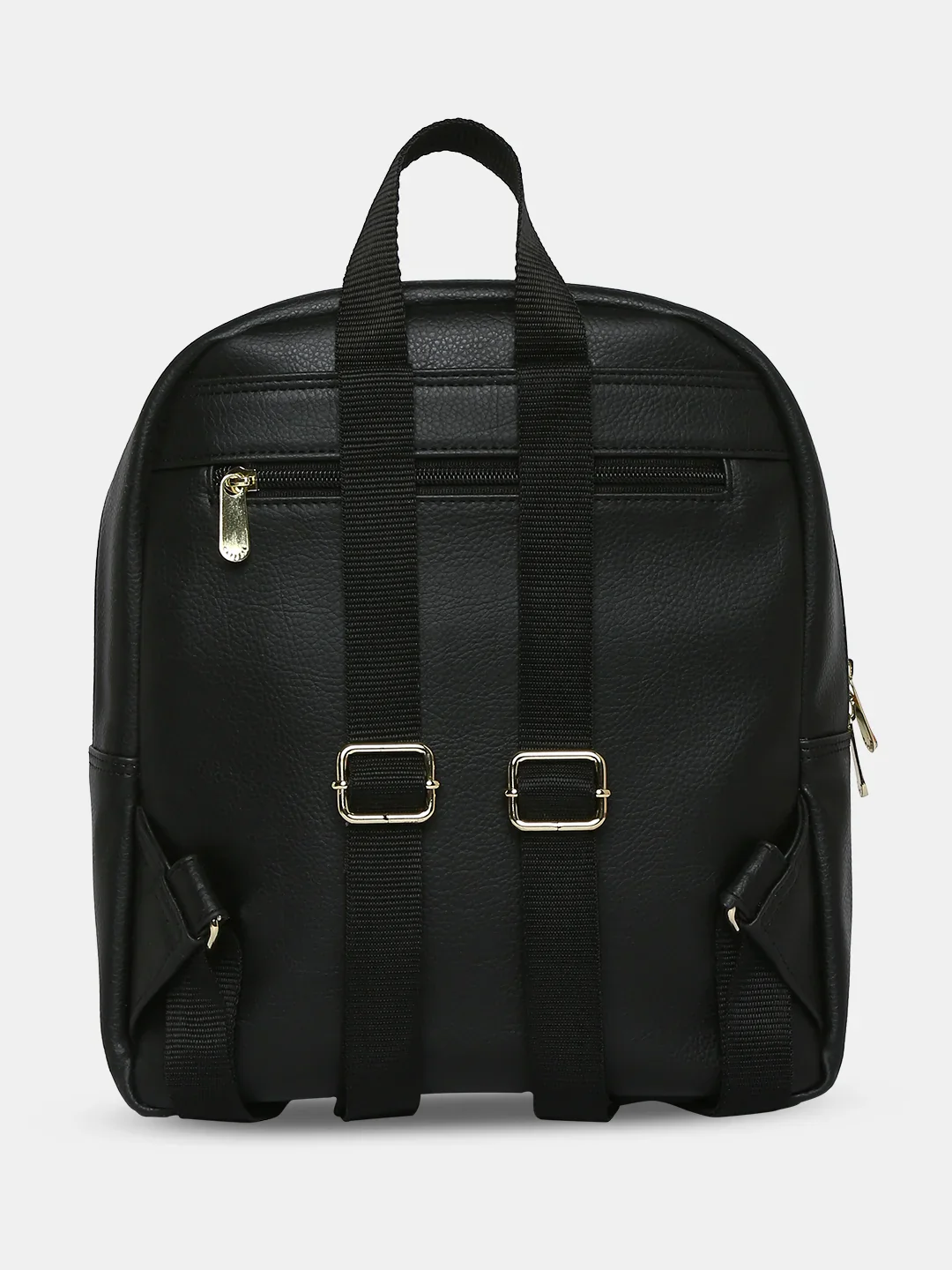 Caprese Leo Medium Black Backpack - Image 11