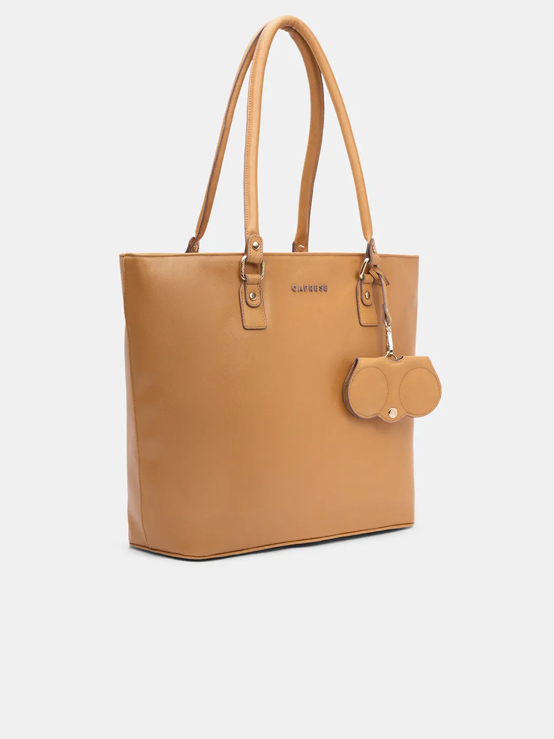 Caprese Lexi Large Mustard Laptop Tote Bag - Image 3