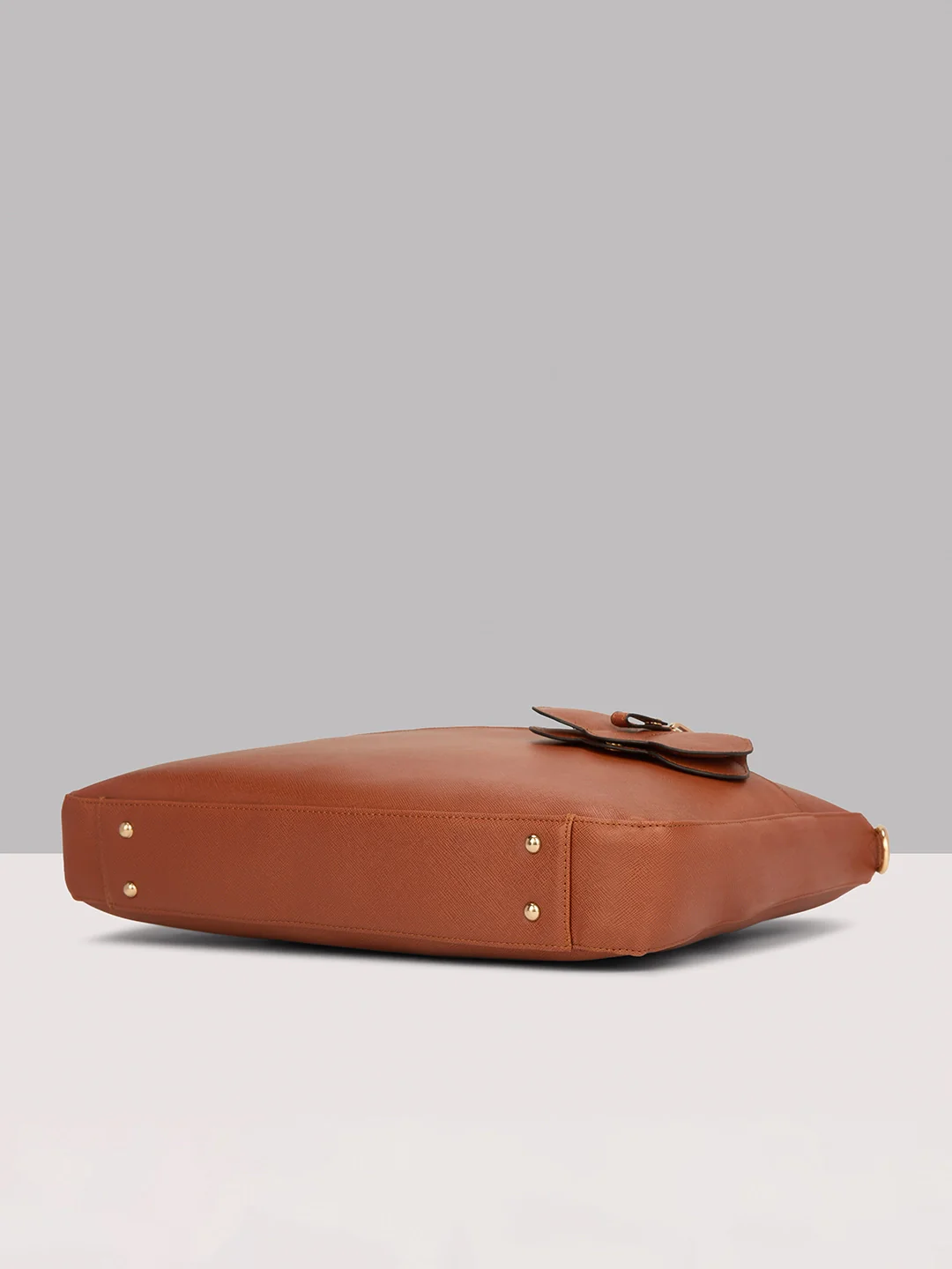 Caprese Lexi Large Tan Laptop Bag - Image 6