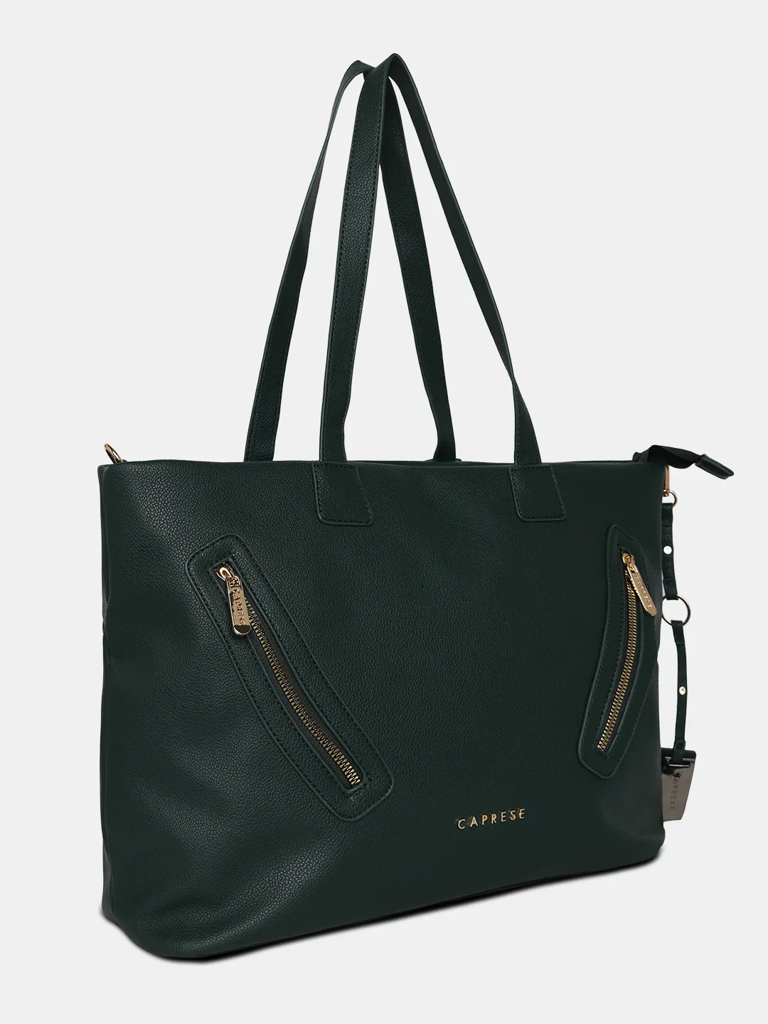 Caprese Lilith Tote Large Green Laptop Bag - Image 5
