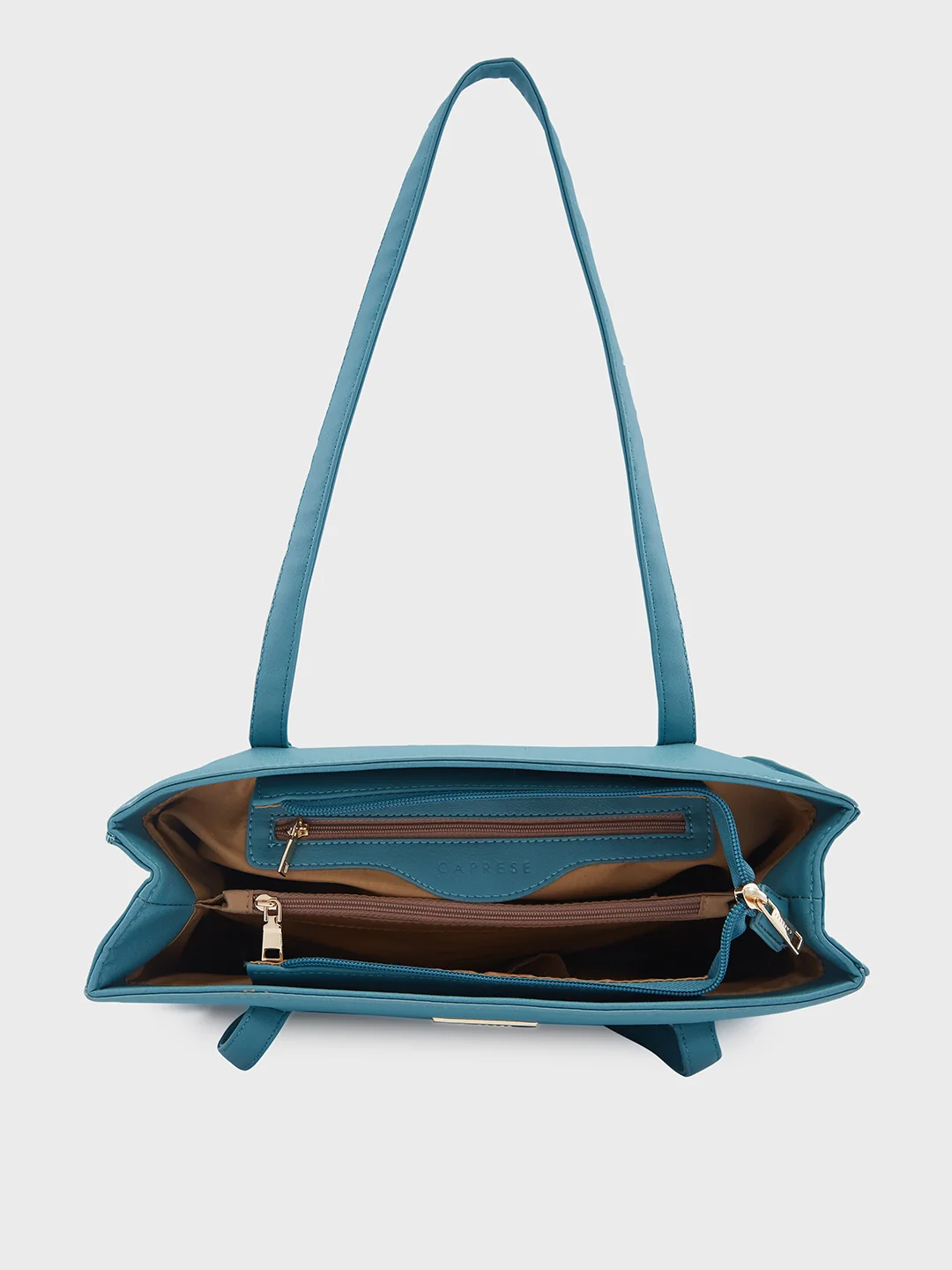 Caprese Lively Medium B Green Tote Bag - Image 7