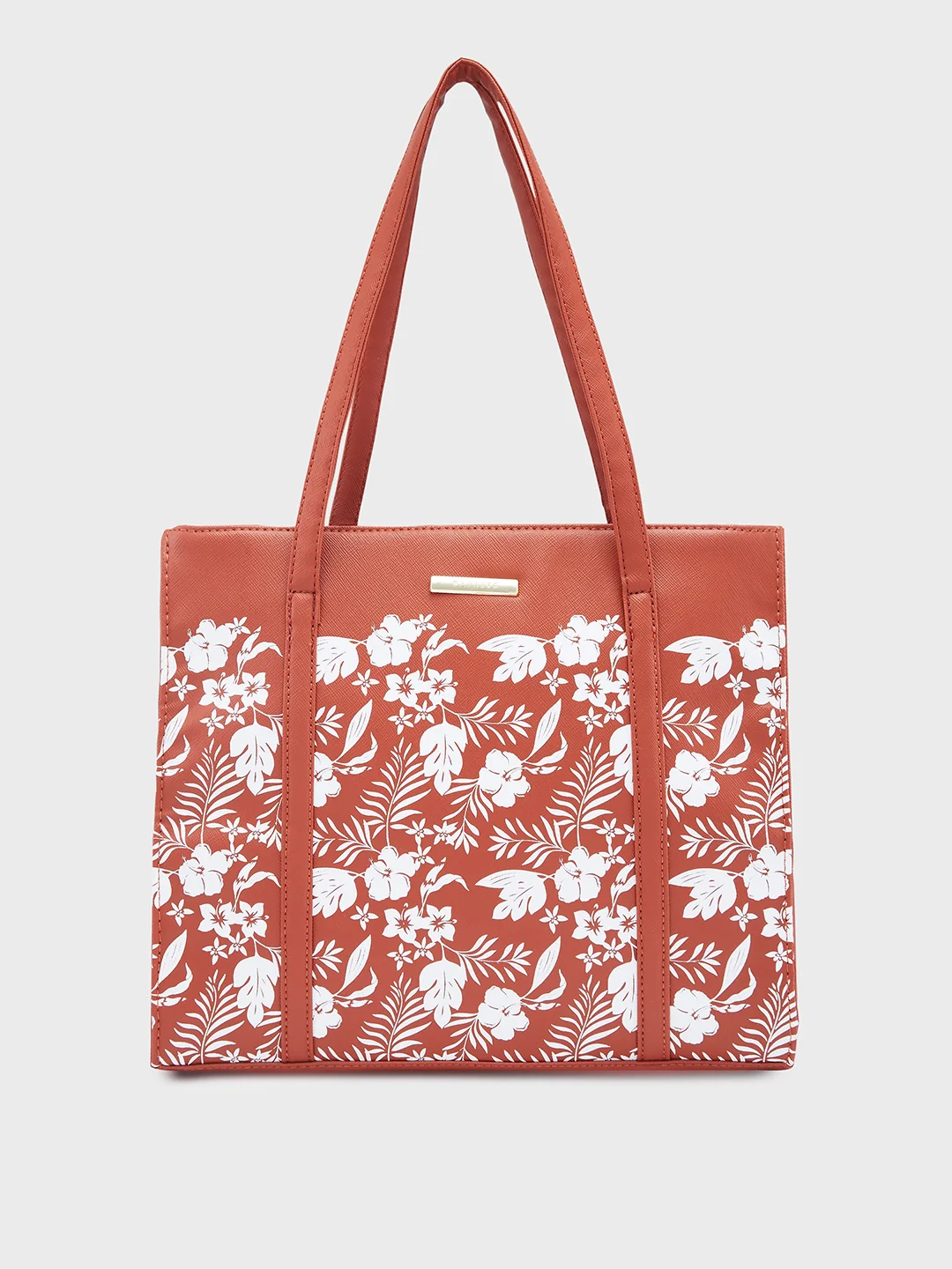 Caprese Lively Medium Dusty Coral Tote Bag