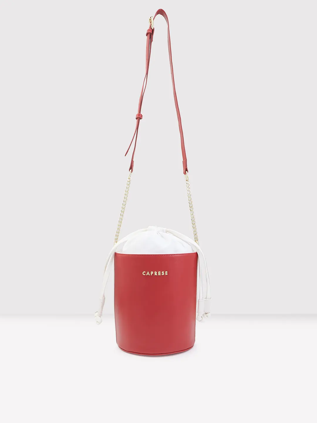 Caprese Lizzy Medium Red Sling Bag - Image 10