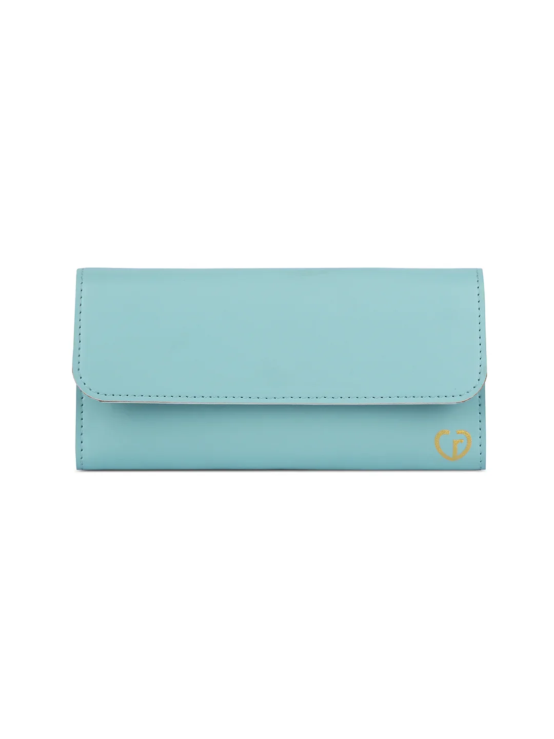 Caprese Lotte Medium Light Blue Wallet