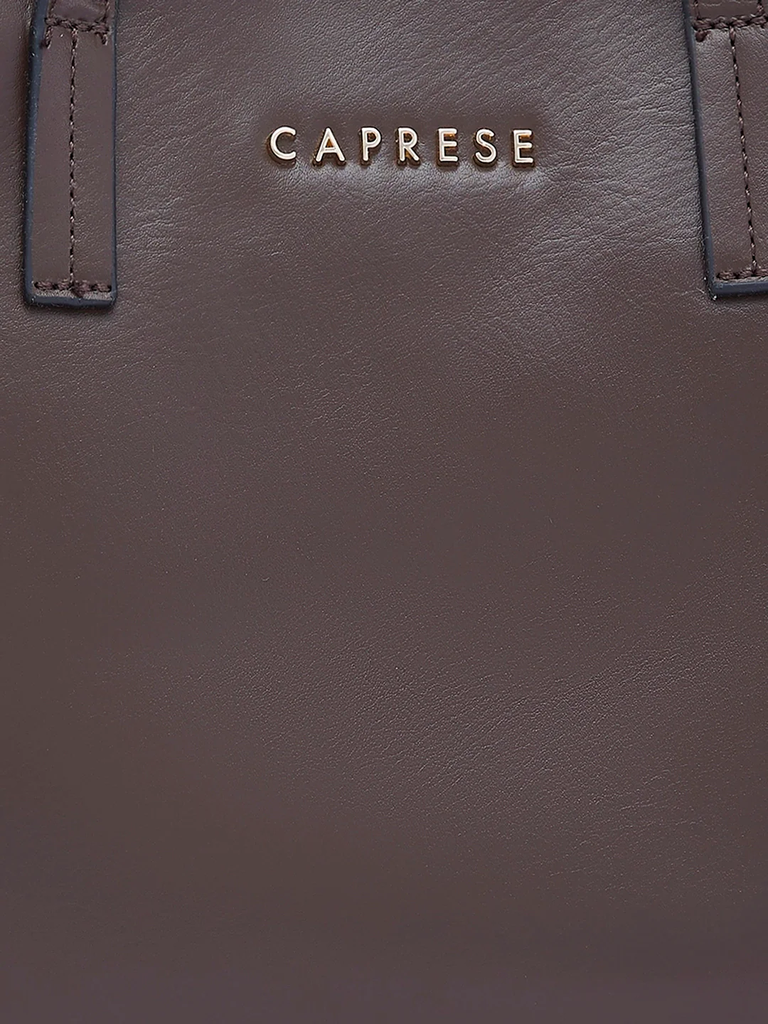 Caprese Lucie Medium Brown Satchel Bag - Image 11