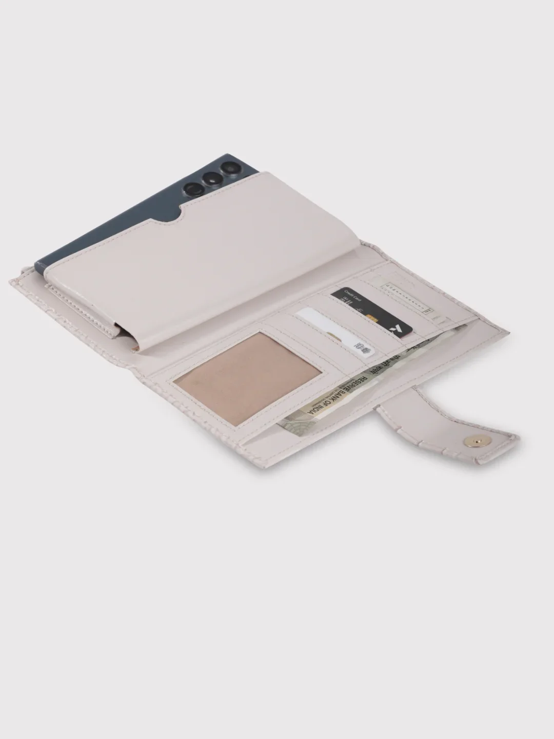 Caprese Luna Medium Cream Bifold Wallet - Image 8