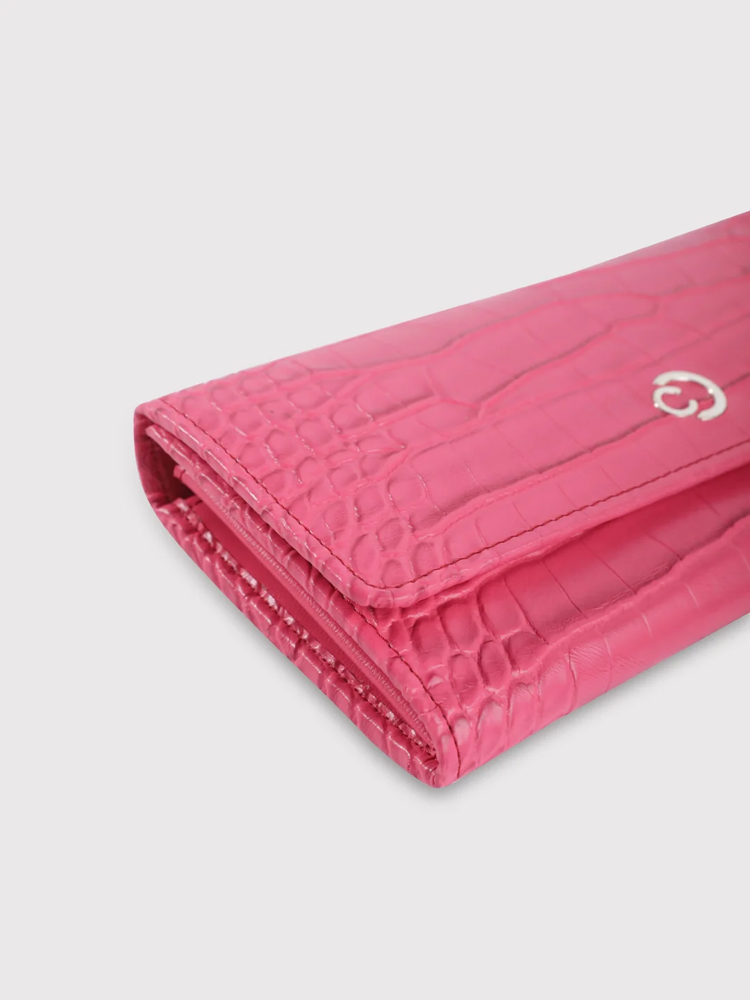 Caprese Luna Medium Fuchsia Flap Wallet - Image 5