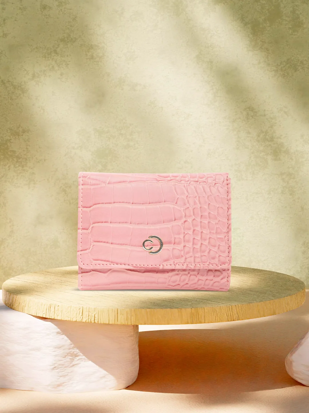 Caprese Luna Small Lilac Trifold Wallet - Image 2