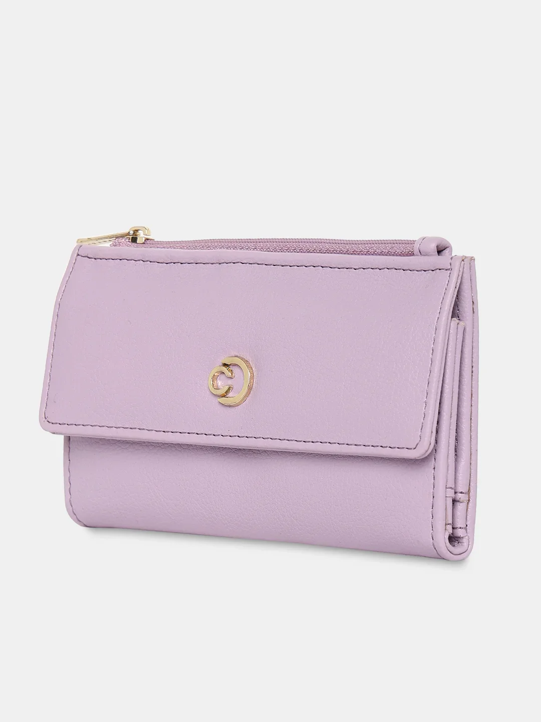 Caprese Luzie Small Lilac Wallet - Image 5
