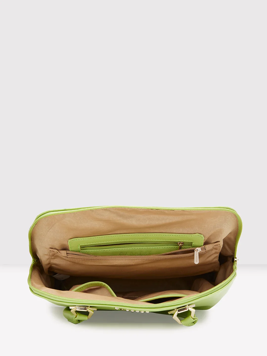 Caprese Lydia Large Lime Satchel Bag - Image 8