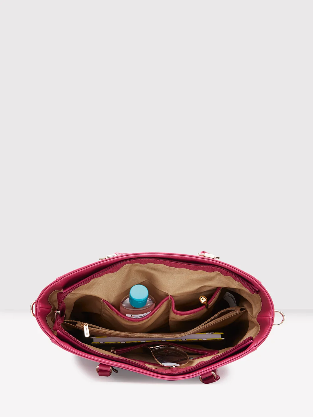 Caprese Lydia Medium Raspberry Pink Tote Bag - Image 9