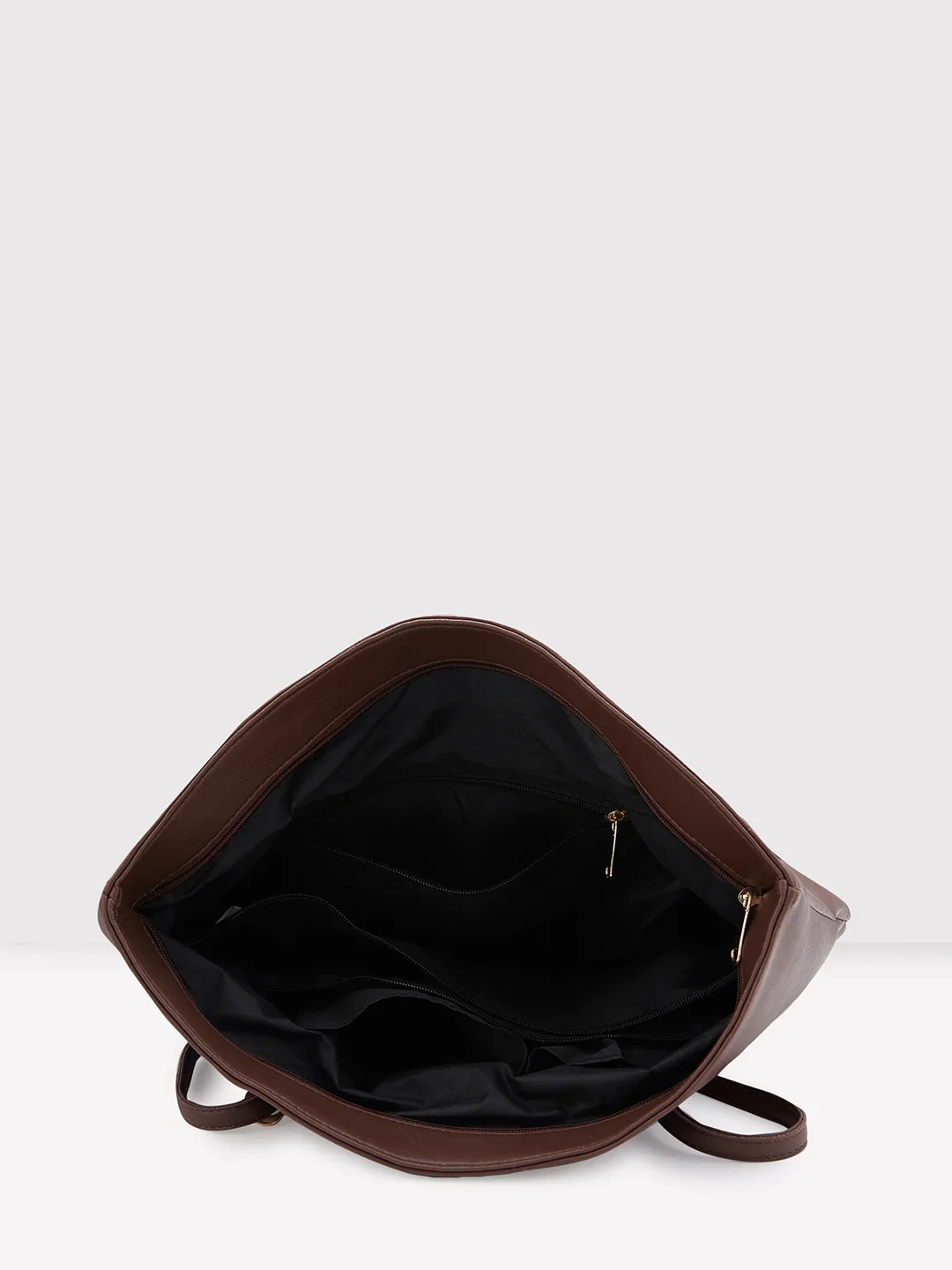Caprese Lyla Large Brown Tote Bag - Image 9