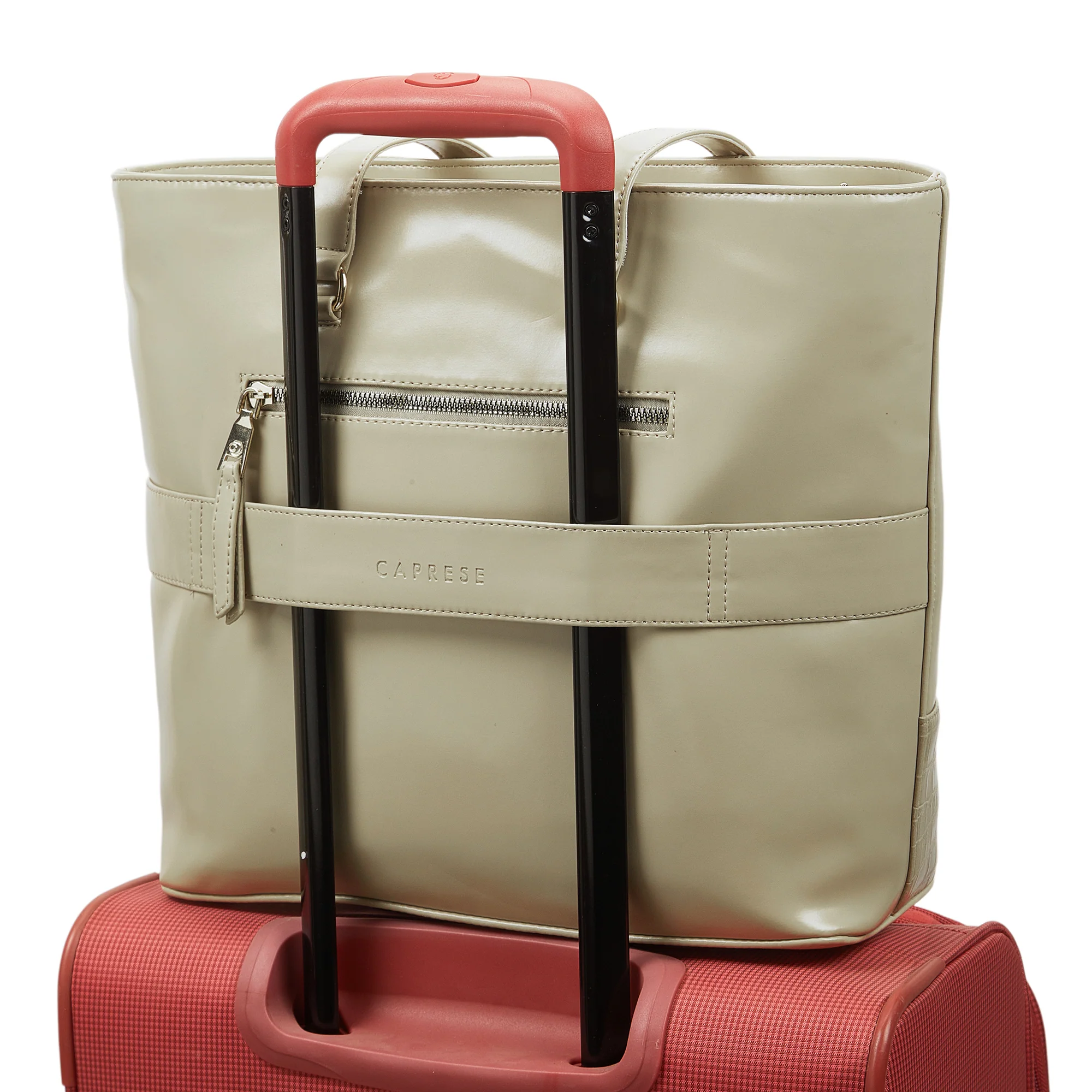 Caprese  Macie Large Alpine Oat Tote Bag - Image 11