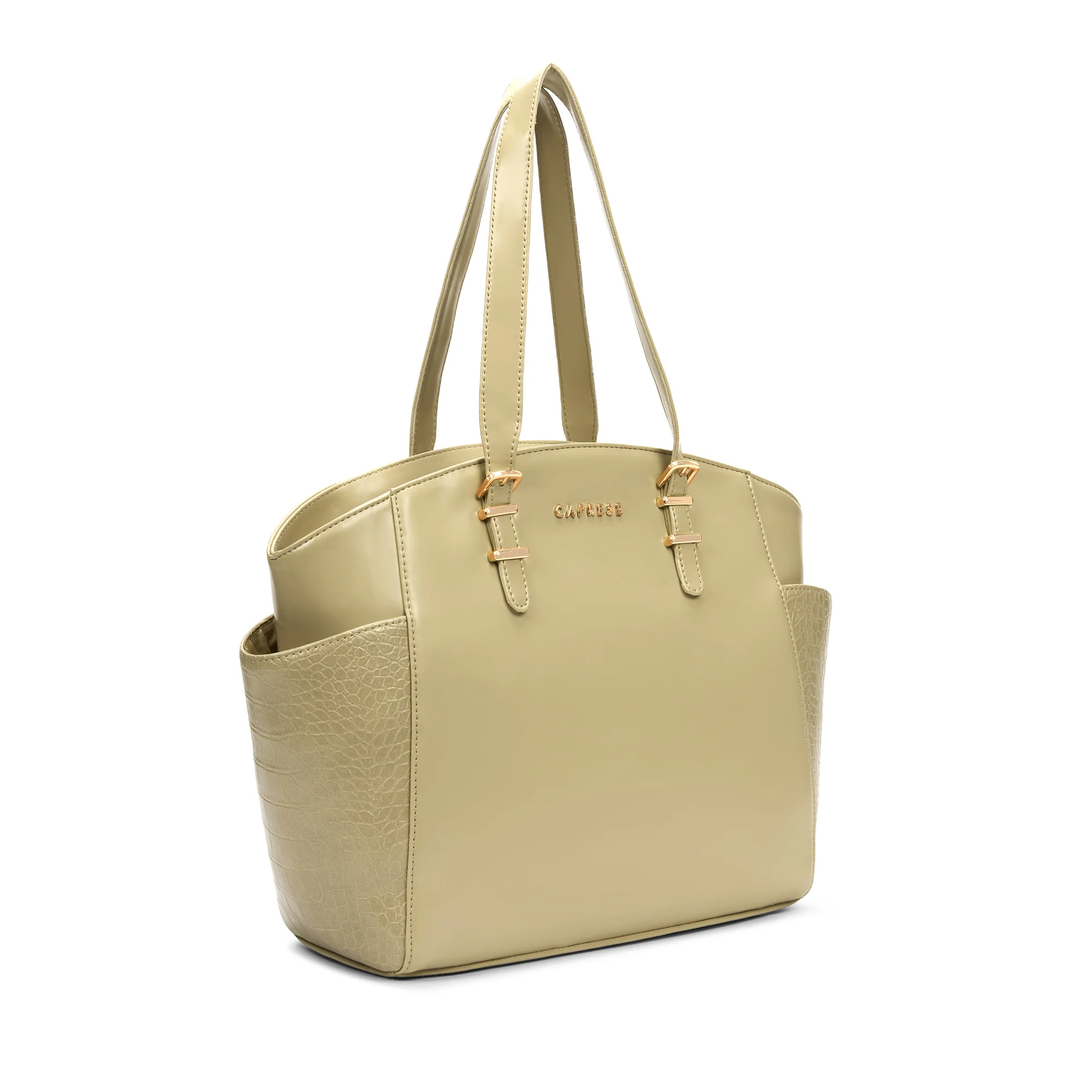 Caprese  Macie Medium Alpine Oat Tote Bag - Image 3
