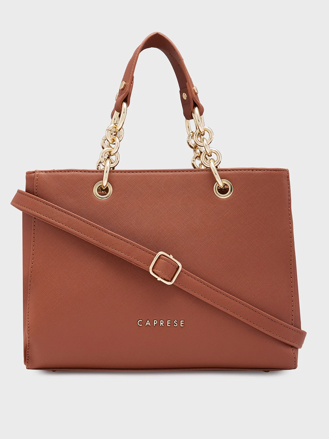 Caprese Maisie Medium Tan Tote Bag
