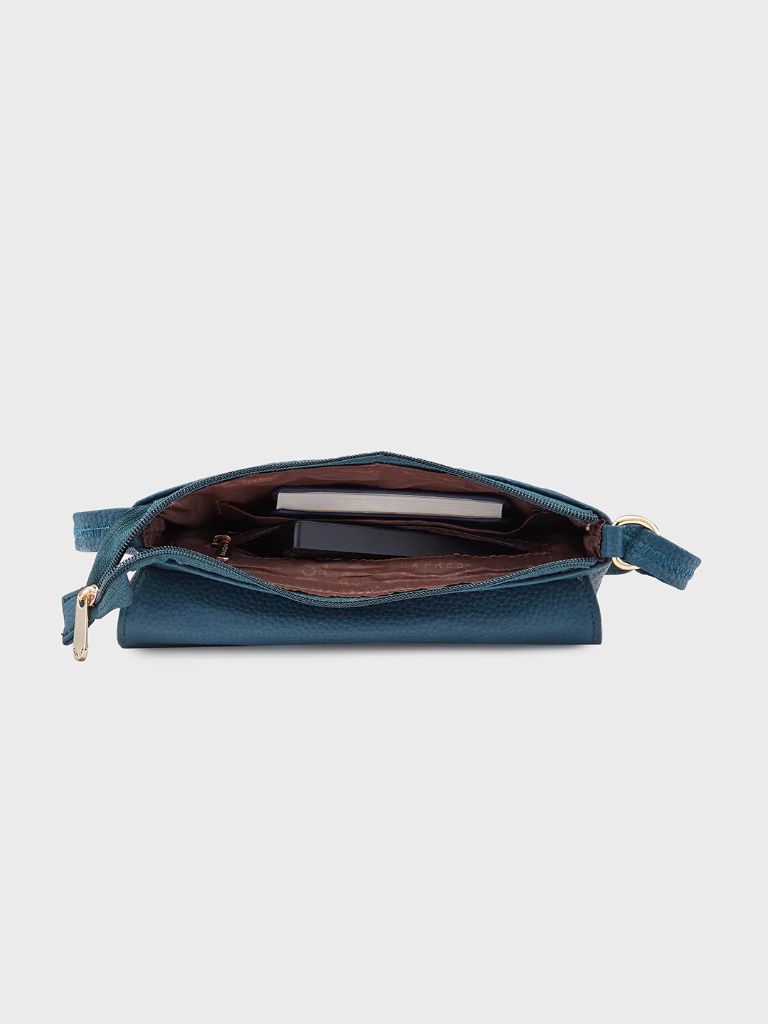 Caprese Marco Small Teal Sling Bag - Image 9