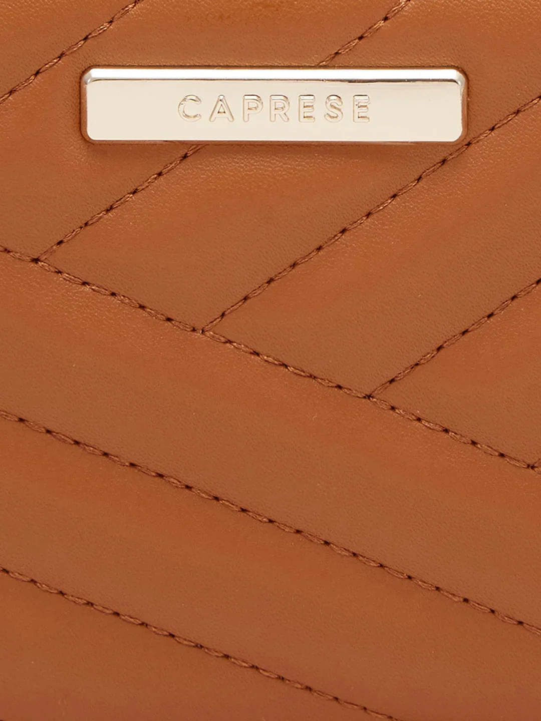 Caprese Mareeya Large Tan Wallet - Image 8