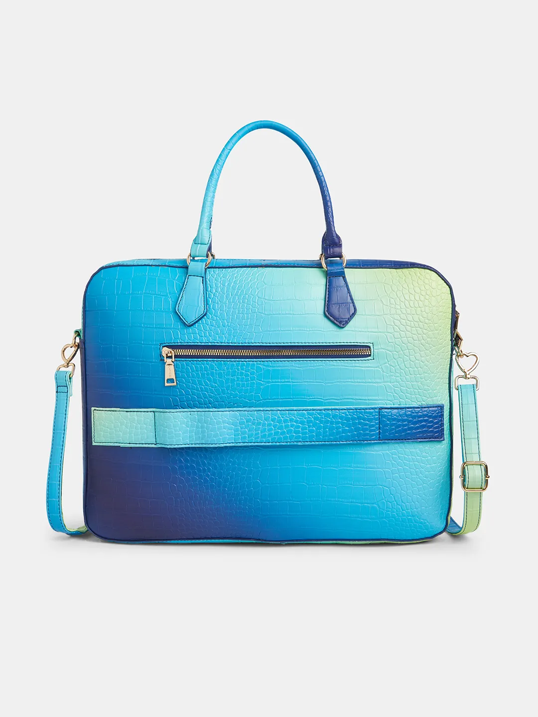 Caprese Marilyn Large Blue Laptop Bag - Image 4