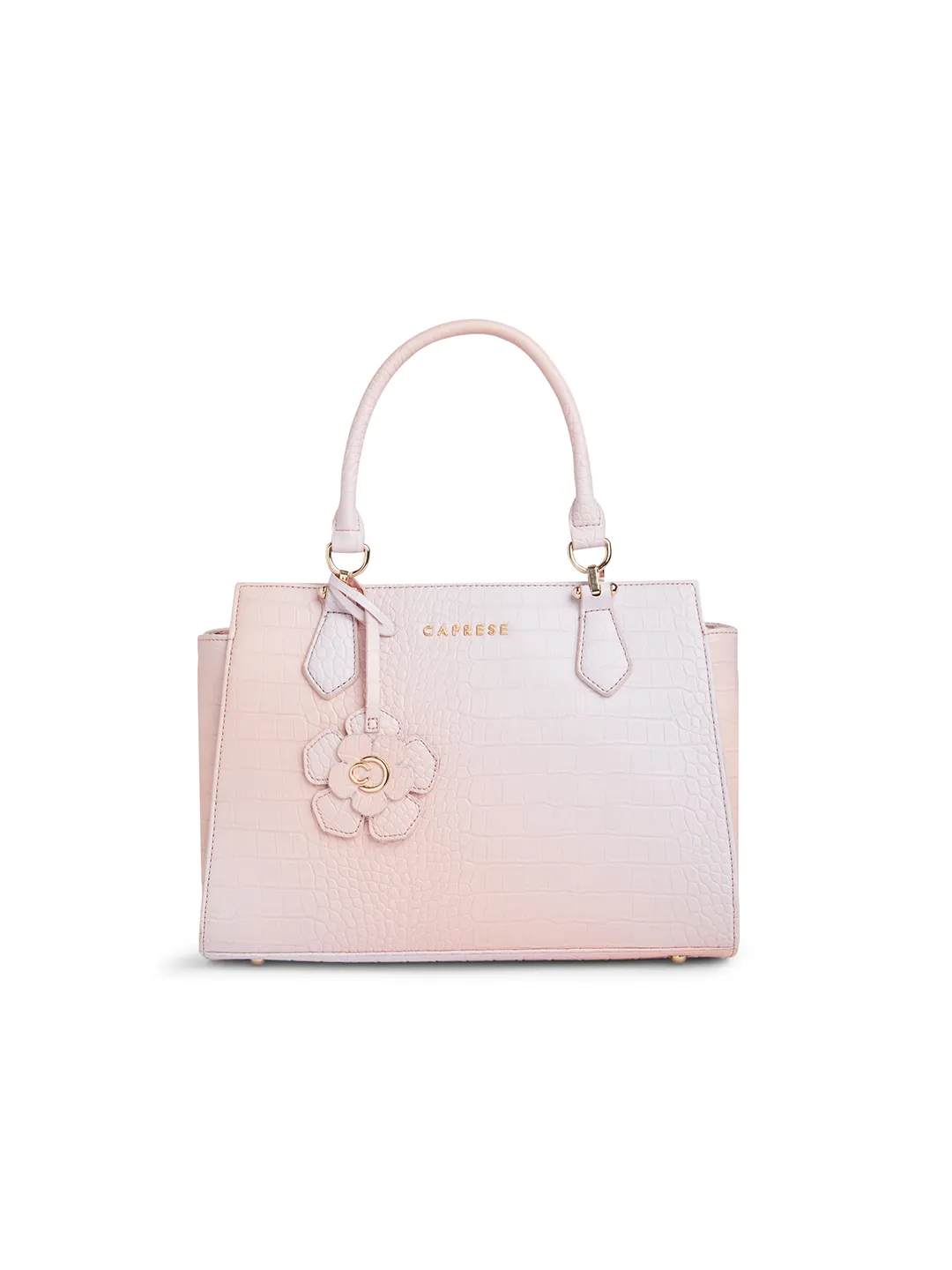 Caprese Marilyn Medium Peach Satchel Bag - Image 2