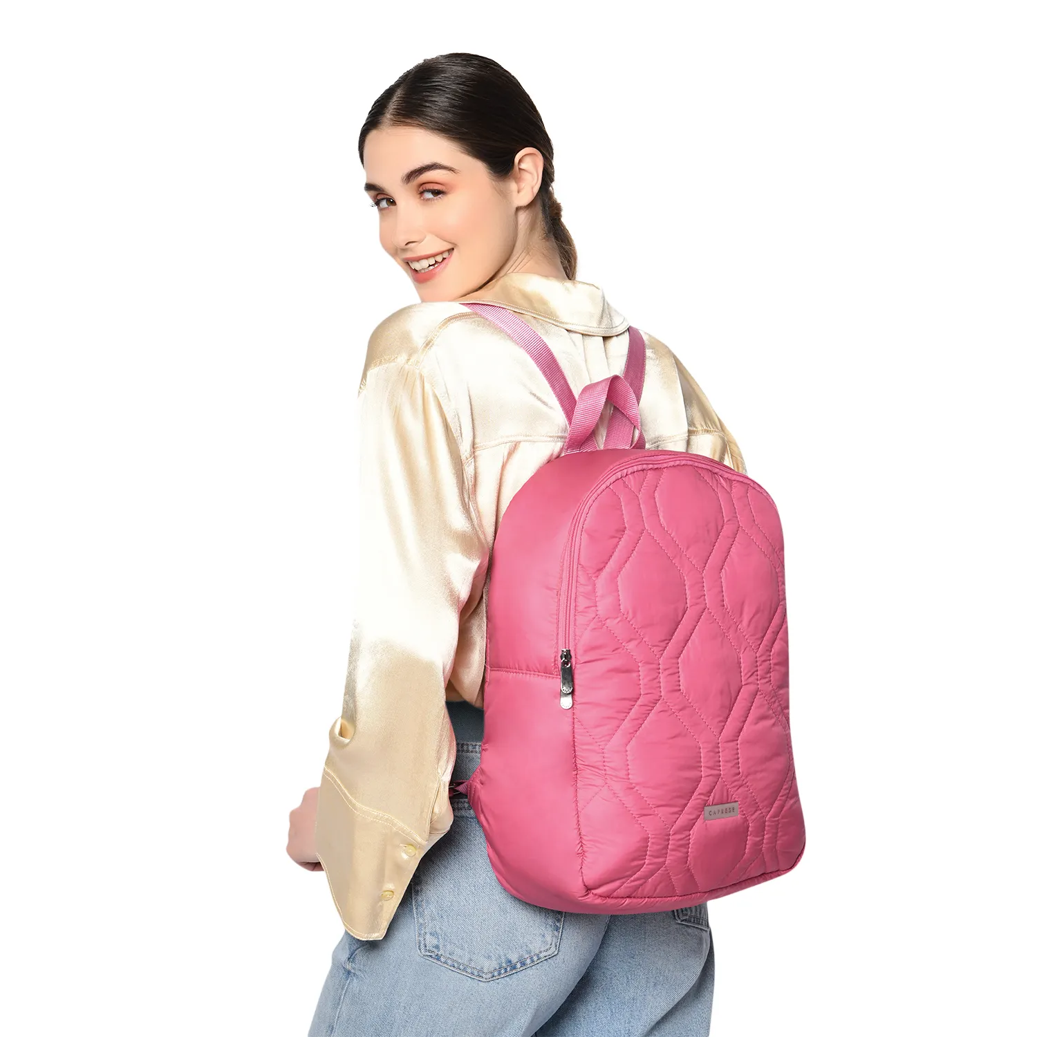 Caprese Mars Large Fuchsia Backpack - Image 2