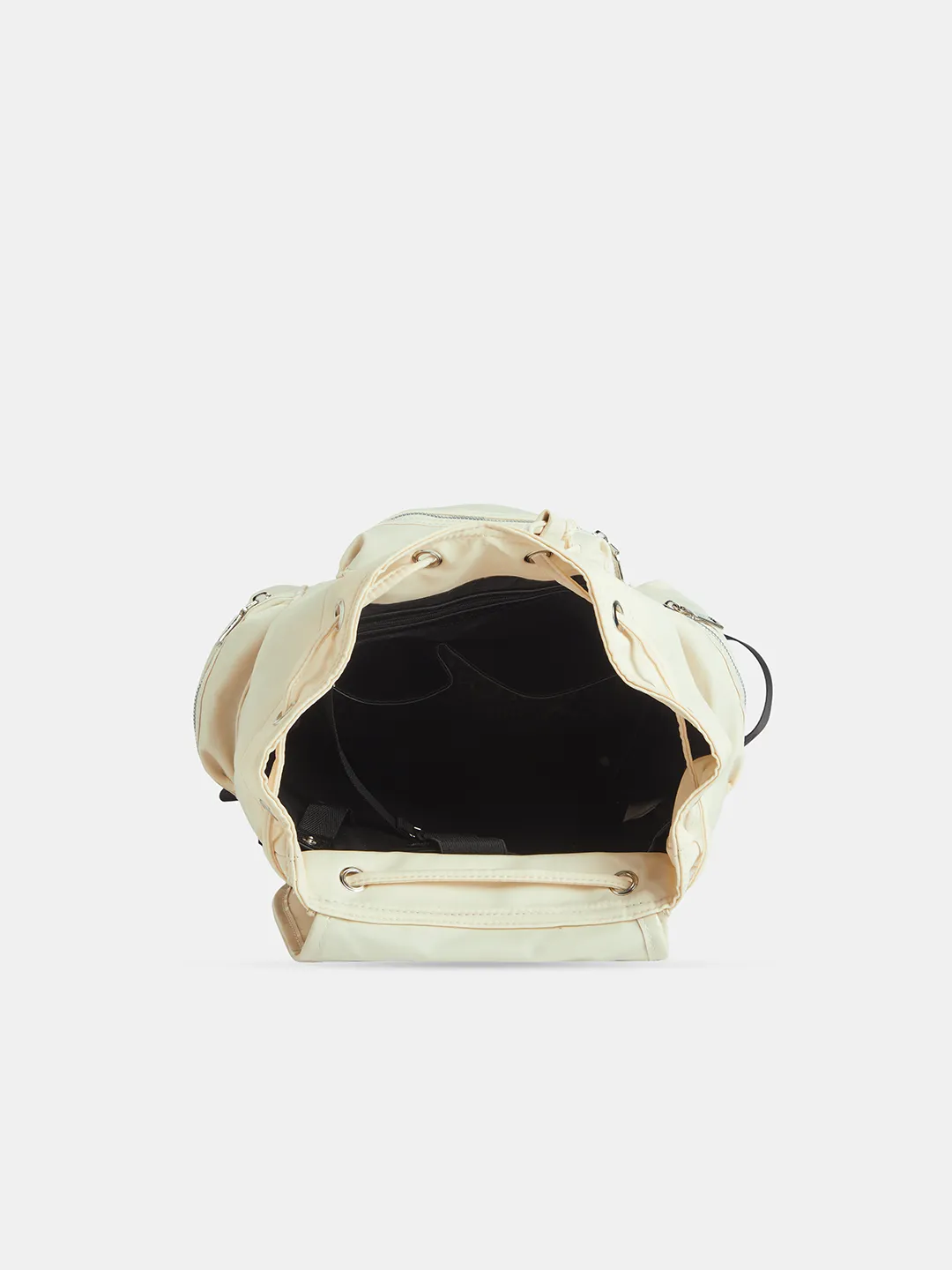 Caprese Mars Medium Beige Laptop Backpack - Image 6