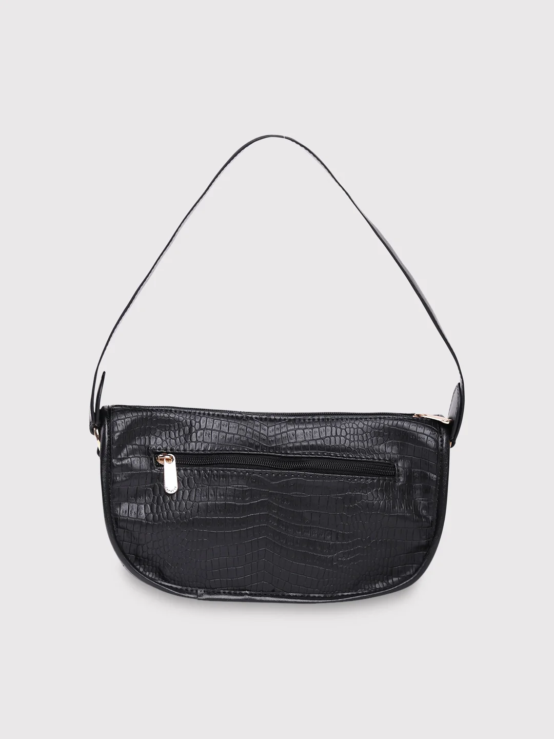 Caprese May Medium Black Baguette Bag - Image 3