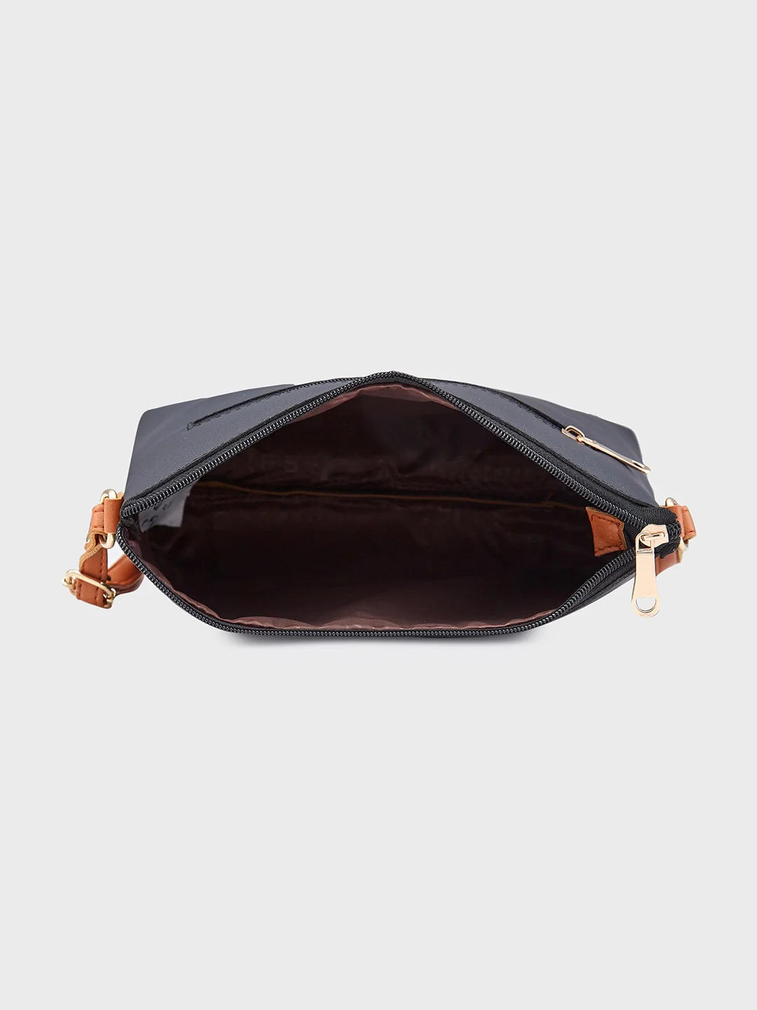 Caprese Mazie Large Black Sling Bag - Image 9
