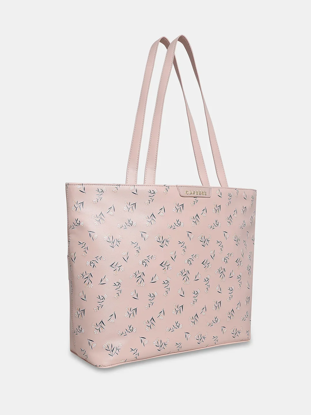 Caprese Merida Tote Printed Large Blush Laptop Bag - Image 17