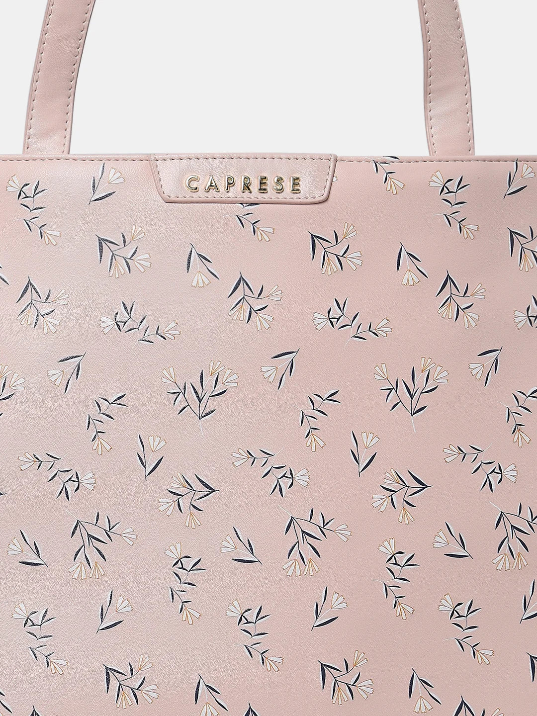 Caprese Merida Tote Printed Large Blush Laptop Bag - Image 21