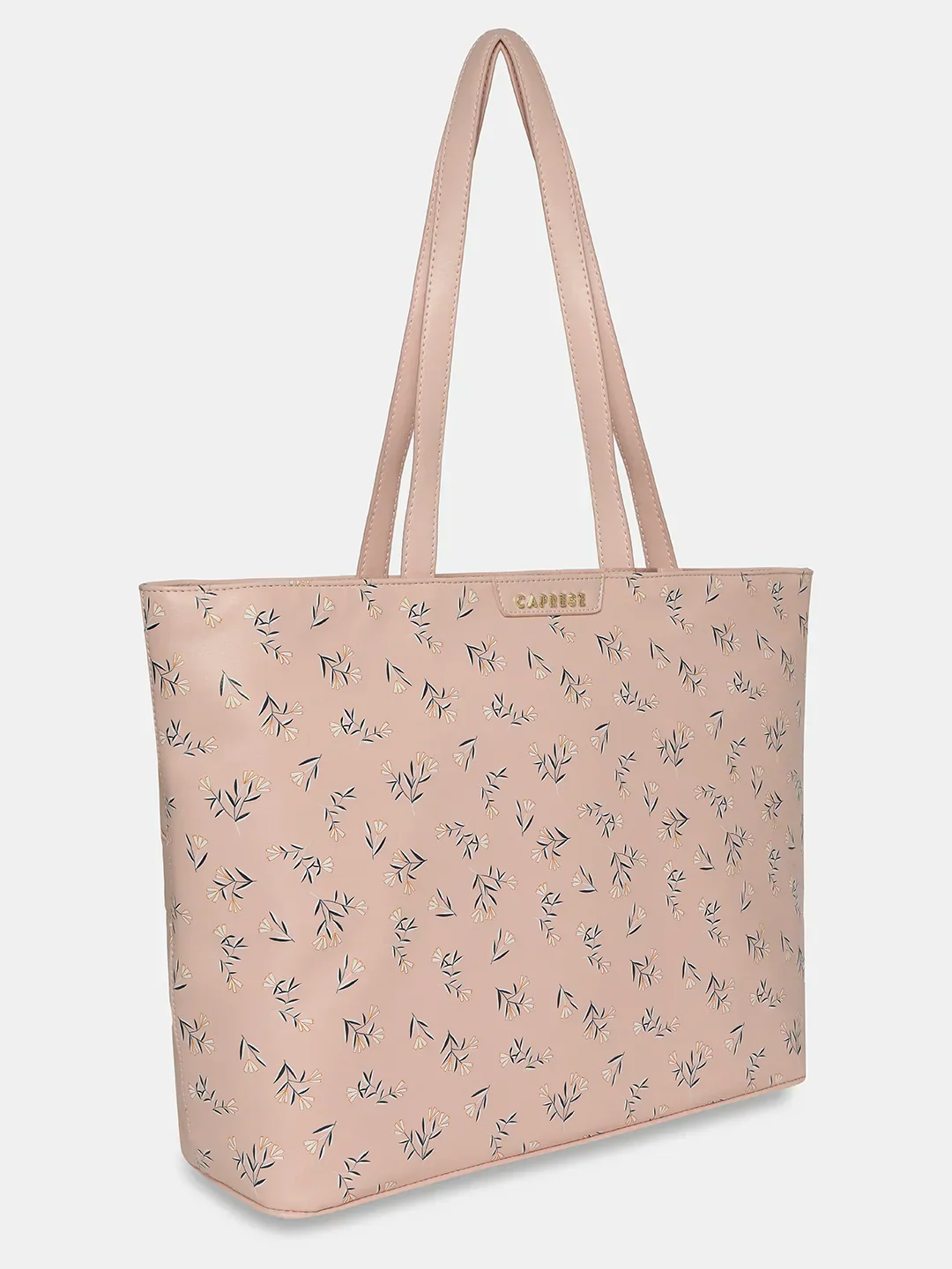 Caprese Merida Tote Printed Large Sky Blue Laptop Bag - Image 4